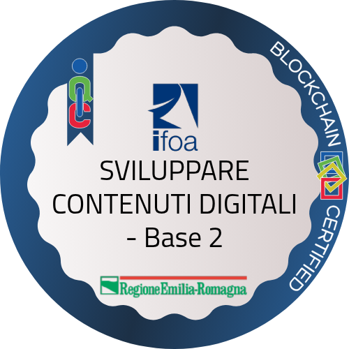 SVILUPPARE CONTENUTI DIGITALI - Base 2